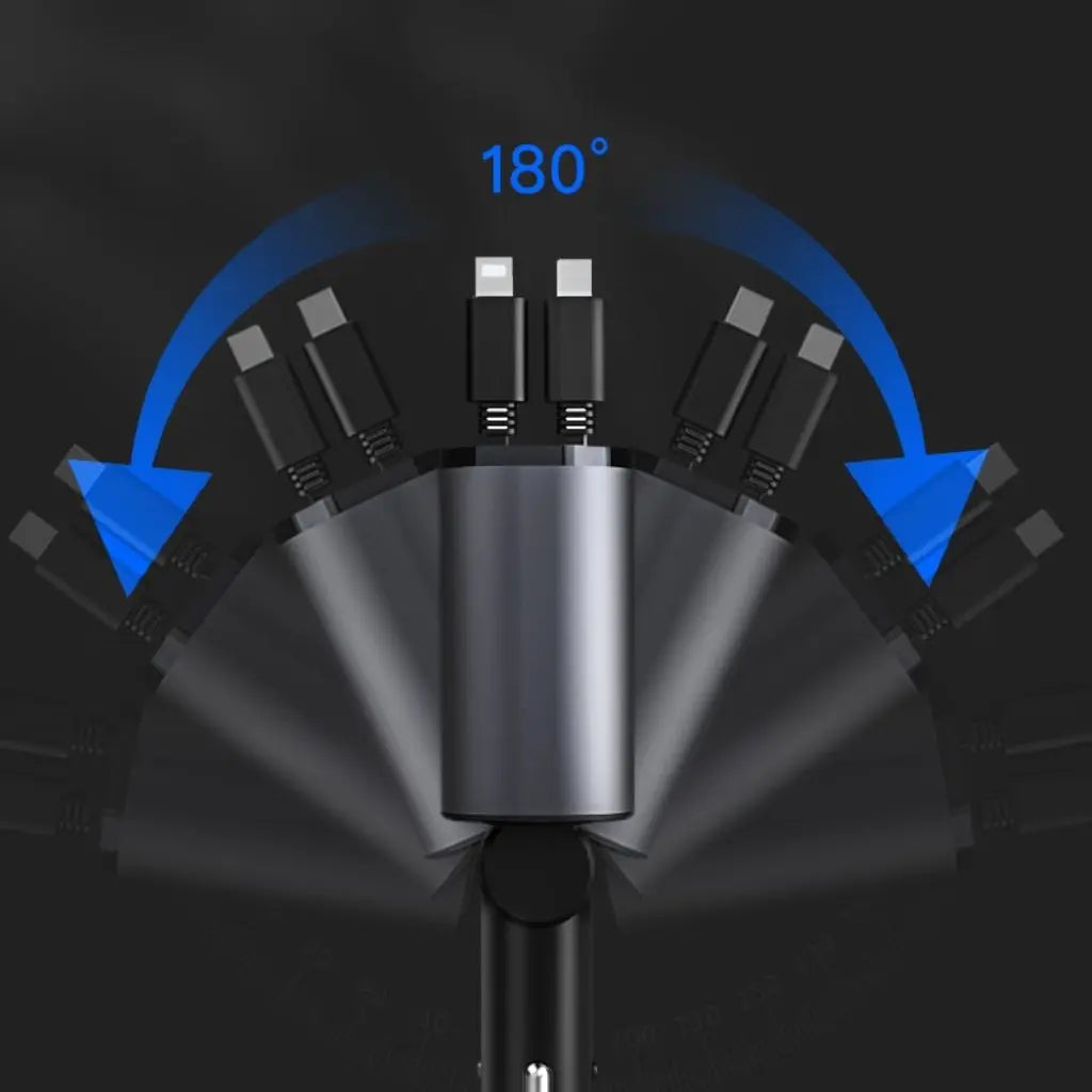 Retractable Fast Car Charger